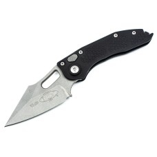 Нож Microtech Stitch S/E Stonewash Standard Black