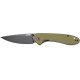 Нож CJRB Feldspar Black Blade, AR-RPM9 Steel, ц:green