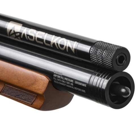 Пневматична редукторна PCP гвинтівка Aselkon MX10-S Wood