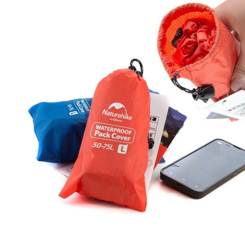 Чохол для рюкзака Naturehike NH15Y001-Z M, 30-50 л, блакитний