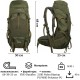 Рюкзак Tramp Trek 40 UTRP-057-olive