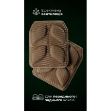 Чоловічий анатомічний демпфер для плитоноски “М4” M-XL (2 шт | Койот) ТМ Балістика