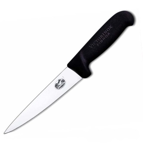 Кухонний ніж Victorinox Fibrox Sticking лезо 14см з чорн. ручкою