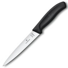 Кухонний ніж Victorinox SwissClassic Filleting Flex лезо 16см філейний з чорн. ручкою (блістер)