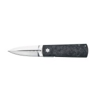 Ніж Maserin Daga, Elmax, fat carbon, чорний