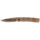 Нож Mcusta Shinra Take, 25th Anniversary brown