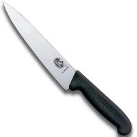 Нож кухонный разделочный Victorinox Fibrox 15 см, черный
