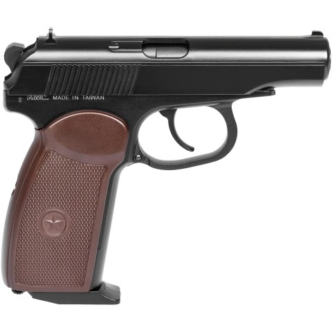Пистолет пневматический SAS Makarov Blowback BB кал. 4.5 мм. Корпус - металл