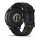 Спортивний годинник Garmin Venu 4 45 мм Black із чорним силіконовим ремінцем 010-03014-00