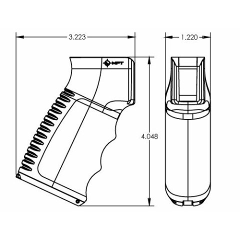 EPG47 Рукоятка пистолетная к AK-47 MFT