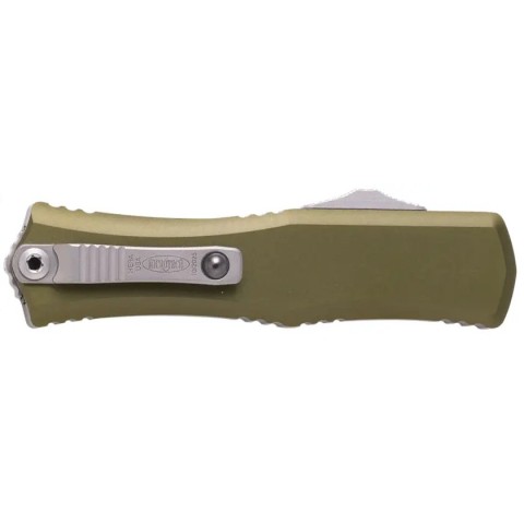 Нож Microtech Hera II Mini D/E Stonewash, полусеррейтор od green
