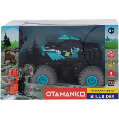 Машинка OTAMANKO Танцующая машинка BULL RIDER Зеленый
