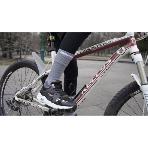 Шкарпетки водонепроникні Dexshell Terrain Walking, p-p L, сірі