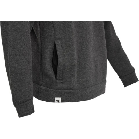 Кофта Glock 2XL мужская с капюшоном, коттон/полиэст dark gray