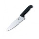 Кухонний ніж Victorinox Fibrox Carving лезо 20см широк. з чорн. ручкою
