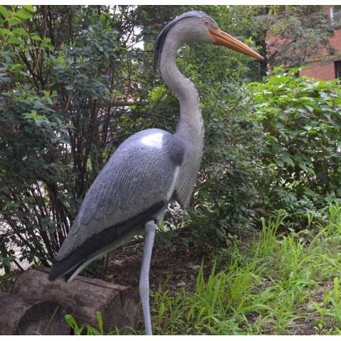 Подсадное чучело ЦАПЛЯ Hunting Birdland со стойкой