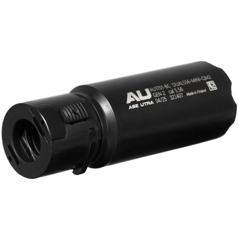 Саундмодератор Ase Utra DUAL556-Mini-QM2 Short Black  кал. 224 QM2