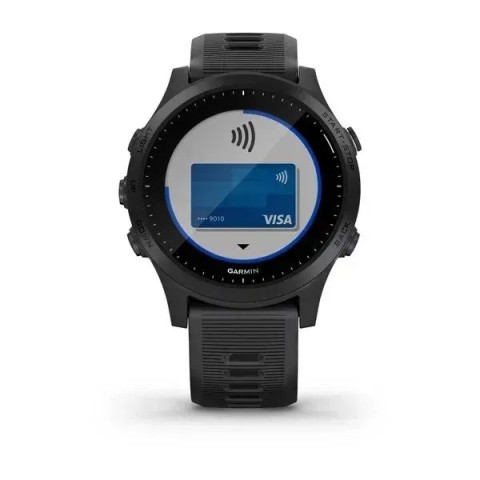 Смарт-годинник Garmin Forerunner 945 з чорним ремінцем