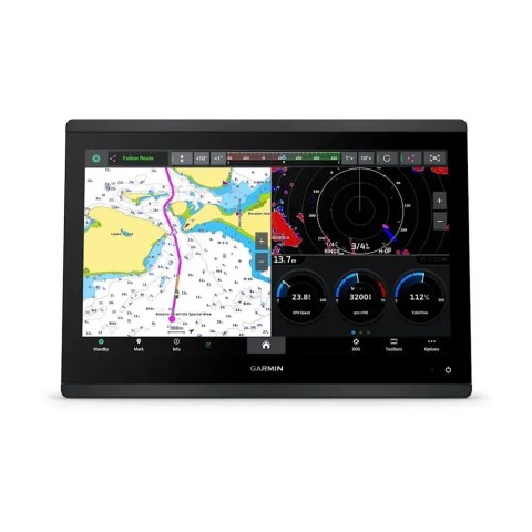 Картплоттер Garmin GPSMAP 1623 без сонара з базовою картою світу