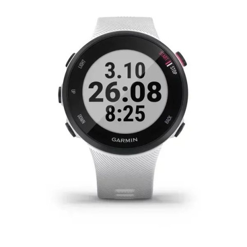 Смарт-часы Garmin Forerunner 45S с белым ремешком