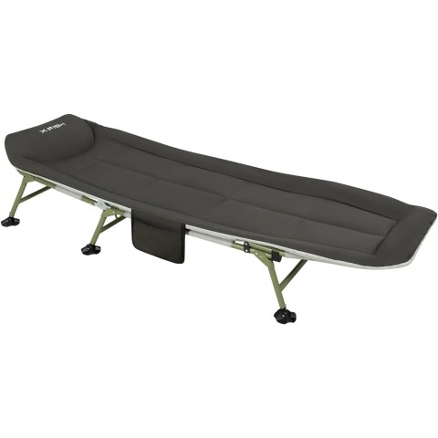 Розкладачка X-Fish Camp Bed+ 190х64х30cm Grey