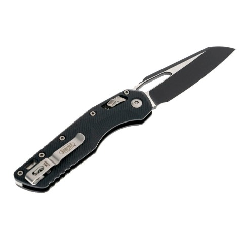 Нож Microtech MSI SE, fluted black, G10, черный