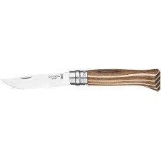 Нож Opinel №8 VRI Laminated, ц:коричневый