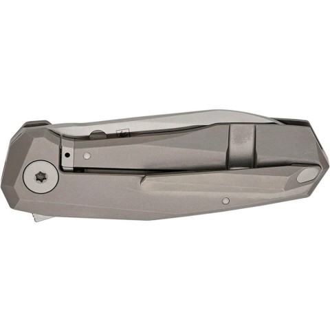 Ніж Spyderco Techno 3, CTS XHP, Titanium gray