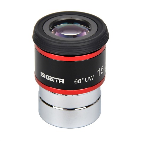 Окуляр SIGETA 68 SERIES 15 мм, 68°, 1.25