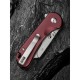 Ніж трапеція складаний кишеньковий Civivi Elementum Utility, (5.8 см) 6Cr13 / Aluminum червоний