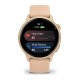 Фітнес годинник Garmin Vivoactive 6 Metallic Pink Dawn із силіконовим ремінцем 010-02985-03