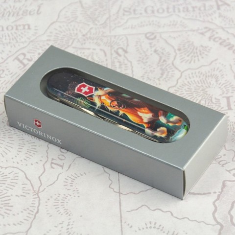 Складаний ніж Victorinox CLIMBER ZODIAC Кінь-переможець 1.3703.3.Z5300pk