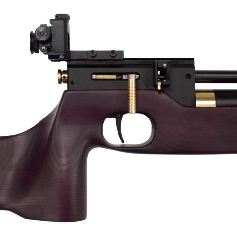 Пневматическая PCP винтовка ZBROIA Biathlon 550/200 (фиолетовая)