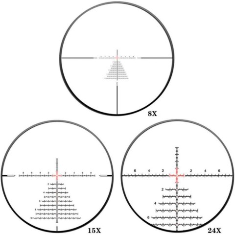 Discovery Optics LHD 8-32X50SFIR FFP-Z 30mm, с подсветкой