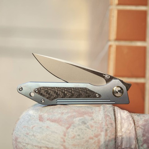 Нiж складний Bestech Knife SHINKANSEN Grey BT1803A