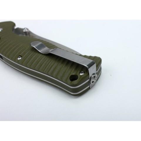 Ніж складаний туристичний Ganzo G720 (9 см) 440C / G10 помаранчевий