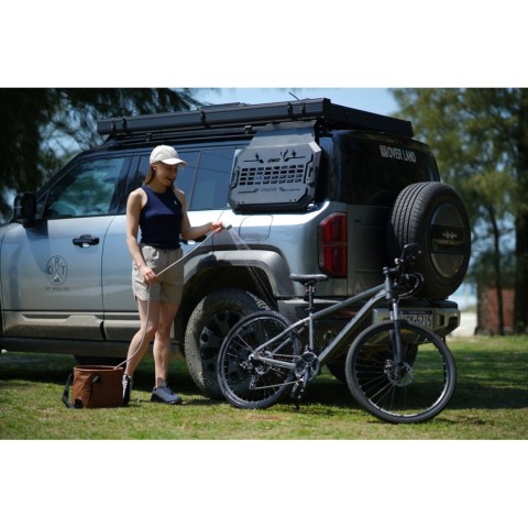 Душ портативний з насосом на акумуляторі Flextail Tiny Shower, білий