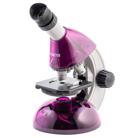 Мікроскоп SIGETA MIXI 40x-640x PURPLE (з адаптером для смартфона)