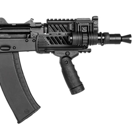Цівка тактична FAB для AK 74У, 4 планки, чорна