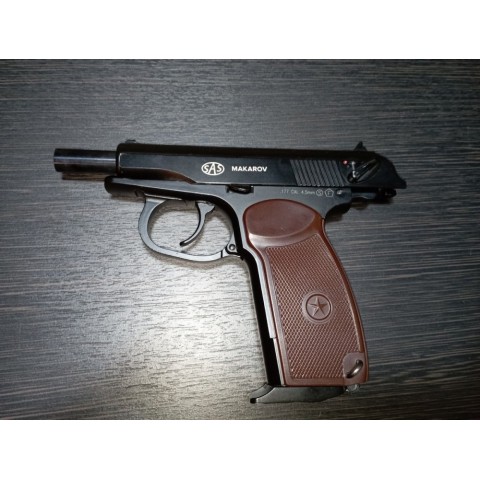 Пневматичний пістолет SAS Makarov Blowback бу (КС80)
