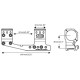 Моноблок Spuhr SP-3022C с выносом. d - 30 мм. High. Picatinny