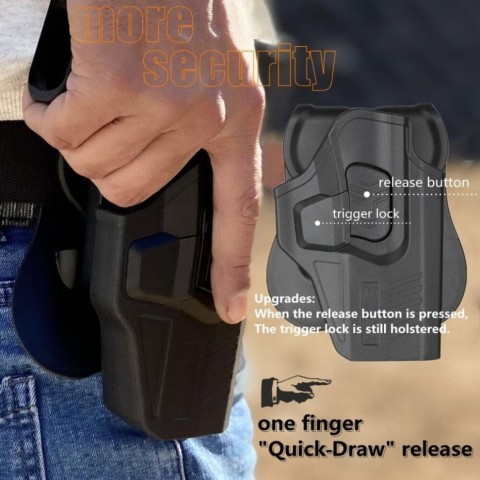 Кобура Cytac thumb release для glock 43