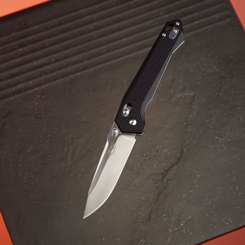 Ніж складаний туристичний  Firebird FB7651 (8.3 см) 440С / G10 чорний