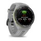 Смарт-годинник Garmin Approach S70 (42 мм) з чорним керамічним безелем та сірим ремінцем