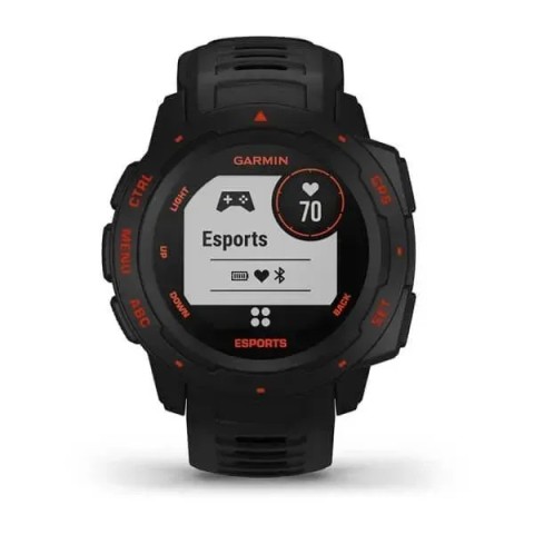 Смарт-годинник Garmin Instinct Esports Edition чорна лава