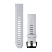 Ремінці для годинника Garmin QuickFit 20 силіконові кольору білого каменя