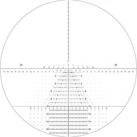 Оптический прицел Nightforce NX8 2.5-20x50 F1 ZeroS СW-ILL. Сетка TReMoR3 с подсветкой. Dark Earth