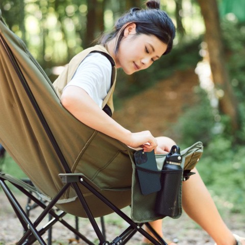 Стілець складаний Naturehike CNK2450JJ020, оливковий зелений