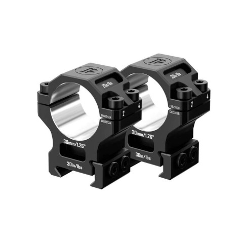 Кільця Discovery 7075AL For Picatinny 30mm 1.26in DGPR2-30-1.26-75 (M240504)