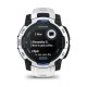 Смарт-годинник Garmin Instinct 3 (45 мм) Solar білий камінь/білий/синя блискавка